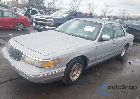 1995 Mercury Grand Marquis Ls из США, поврежденный, VIN 2MELM75W2SX681966